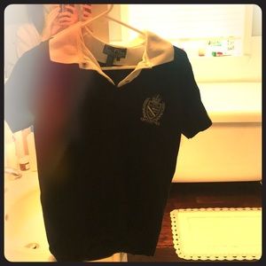 Ralph Lauren Active - Black and White Preppy Shirt